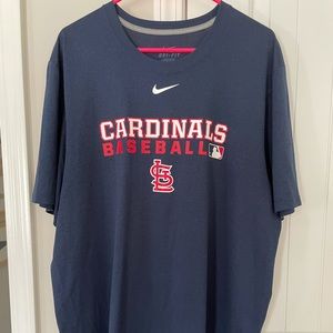 NIKE dri-fit St. Louis Cardinals tshirt